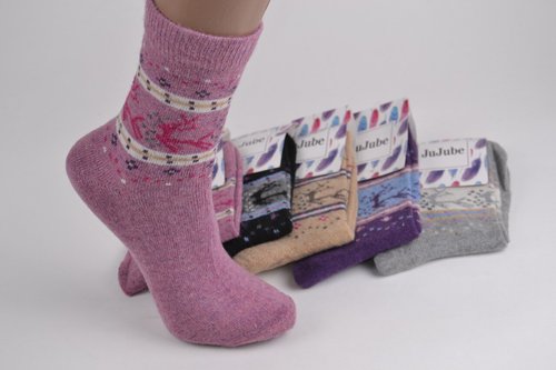 Шкарпетки жіночі "Шерсть кролика" (Арт. A608-1) | 12 пар