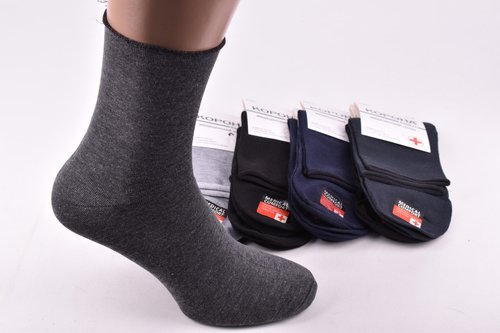 Шкарпетки чоловічі медичні "Корона" БАМБУК (Арт. LKA1071-2) | 10 пар
