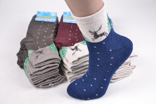 Дитячі шкарпетки на дівчинку МАХРА бавовна p.20-22 (Арт. OAM156) | 12 пар