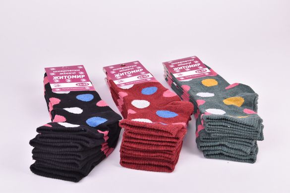 Жіночі Бавовняні шкарпетки "Житомир" (Арт. OK105) | 12 пар