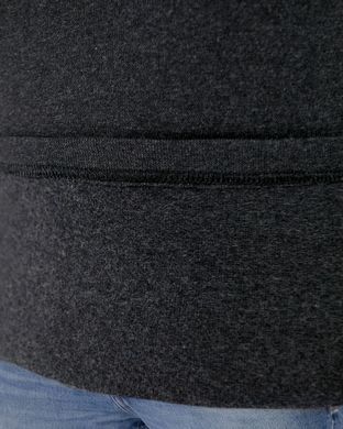 Мужской гольф с начесом без горла тёмно серый XL 6755487857 производитель одежды Опт круг