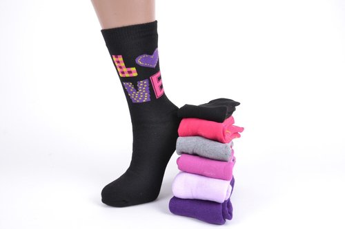 Шкарпетки жіночі "МАХРА" нар. 36-40 (B47) | 6 пар