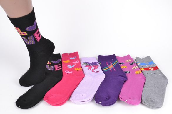 Шкарпетки жіночі "МАХРА" нар. 36-40 (B47) | 6 пар
