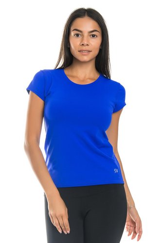 Женская спортивная футболка цвета электрик S = 42-44 p