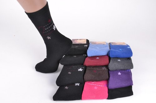 Шкарпетки жіночі "МАХРА" нар. 36-41 (A121-15) | 12 пар