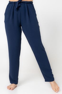 43 Літні штани султанки темно синього кольору XL