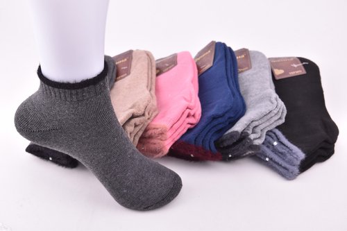 Шкарпетки жіночі занижені "Фенна" бавовна МАХРА (Арт. FEB605-5) | 12 пар