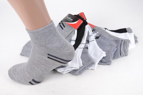 Шкарпетки чоловічі занижені (YB1203) | 12 пар
