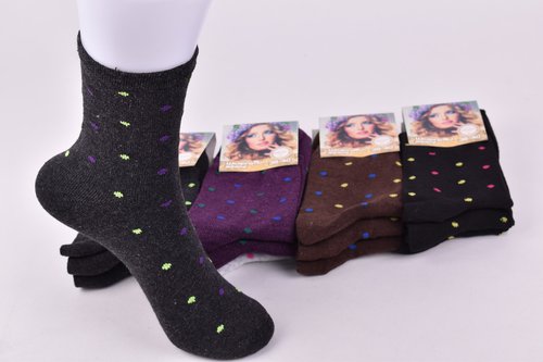 Шкарпетки жіночі "Дукат" бавовна (Арт. PT110) | 12 пар