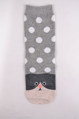 Жіночі шкарпетки з малюнком "Cotton" (Арт. NP1061) | 30 пар