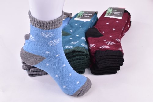 Шкарпетки жіночі махрові БАМБУК (Арт. OAM410) | 12 пар