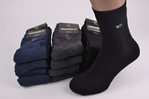 Чоловічі шкарпетки Махра БАМБУК (Y031/13) | 12 пар