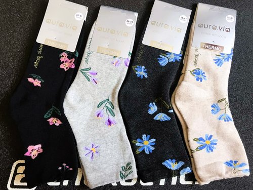 Шкарпетки жіночі "AURA" МАХРА COTTON (Арт. NV599) | 30 пар