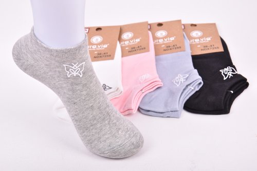 Шкарпетки жіночі занижені "AURA" Cotton (Арт. NDX7255) | 30 пар
