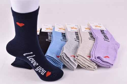 Шкарпетки жіночі "ЖИТОМИР" COTTON (Арт. AK798) | 12 пар