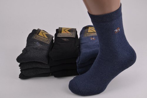 Чоловічі шкарпетки Махра бавовна (Y031/5) | 12 пар