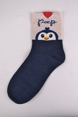 Жіночі шкарпетки з малюнком "Cotton" (Арт. NZP5010) | 30 пар