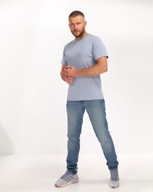 006 Футболка чоловіча сіра вологовідштовхуюча CoolMax  L 2000115571424 виробник одягу Опт коло