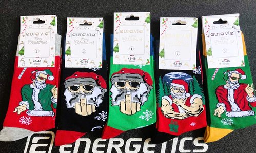 Шкарпетки чоловічі Merry Christmas "AURA" Cotton (Арт. SF680) | 30 пар
