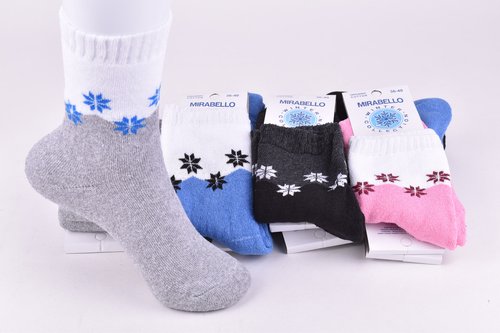Шкарпетки жіночі "Mirabello" МАХРА COTTON (Арт. ME32713) | 12 пар