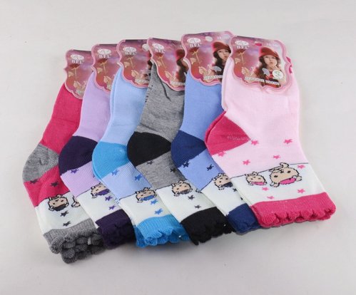 Дитячі шкарпетки Ведмедики кольорові р.26-28 (C187/M) | 12 пар