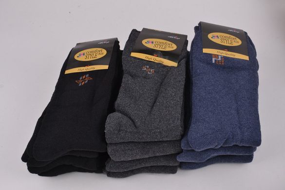 Чоловічі шкарпетки Махра бавовна (Y031/6) | 12 пар