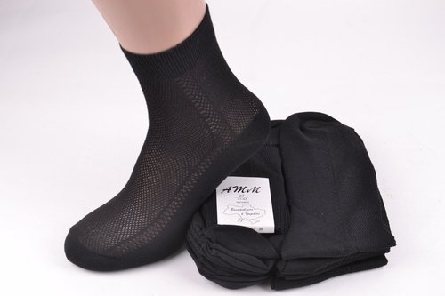 Чоловічі шкарпетки з сіткою Х/Б "Житомир" (Арт. SL65/27) | 10 пар