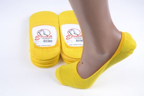 Жіночі Шкарпетки-Сліди ХЛОПОК (Арт. EH012/10) | 10 пар