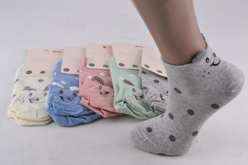 Жіночі шкарпетки з малюнком "Cotton" (Арт. NDP762) | 30 пар