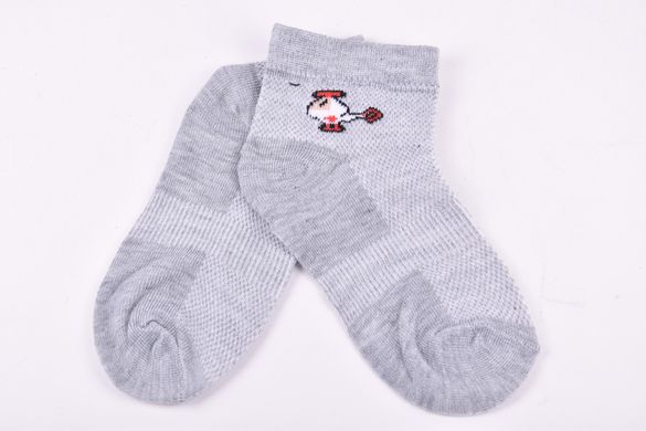 Шкарпетки дитячі на хлопчика "Алія" ХЛОПОК Сітка (Арт. ALC85-1/31-36) | 12 пар