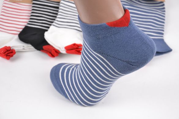 Женские носки заниженные "AURA" Cotton (Арт. ND5781) | 30 пар