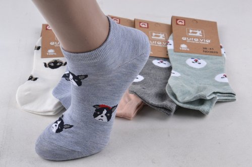 Жіночі шкарпетки занижені "Cotton" (Арт. ND3620) | 30 пар