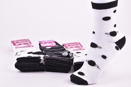 Шкарпетки жіночі "Житомир" ХЛОПОК (Арт. OK225) | 12 пар