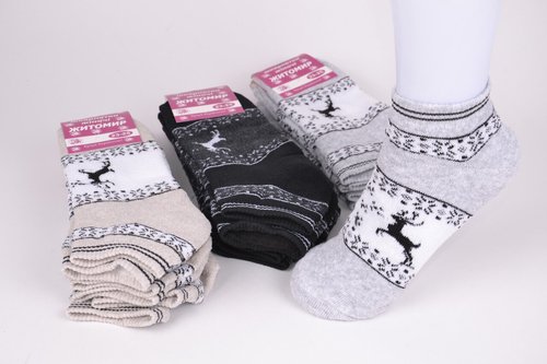 Шкарпетки жіночі занижені "Житомир" МАХРА (Арт. OK056/2) | 12 пар