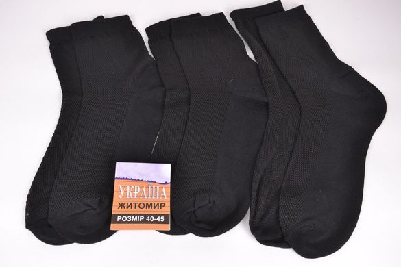Шкарпетки чоловічі ХЛОПОК Сітка (Арт. ME11201/5) | 12 пар