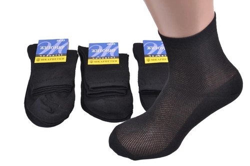 Шкарпетки чоловічі Бавовняні Сітка (Арт. ME11201/12) | 12 пар