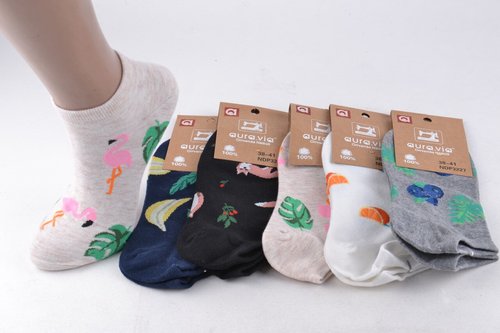 Жіночі шкарпетки занижені "Cotton" (Арт. NDP3227) | 30 пар