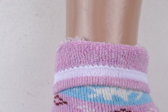 Дитячі шкарпетки на дівчинку Вовна АНГОРА (FE5032/30-35) 12 пар