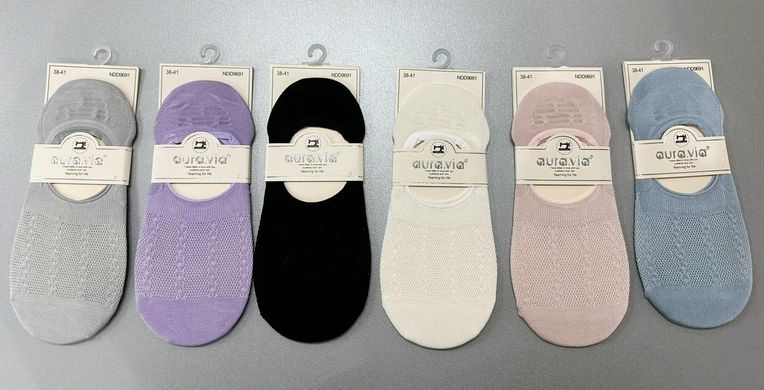 Шкарпетки жіночі сітка "AURA" COTTON (Арт. NDD9691/35-38) | 5 пар