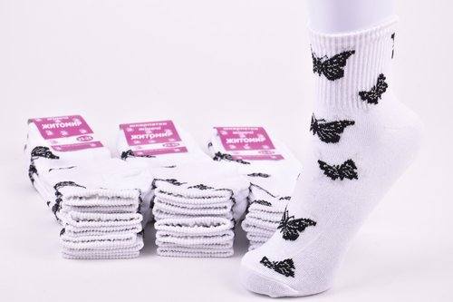 Шкарпетки жіночі "Житомир" ХЛОПОК (Арт. OK231) | 12 пар