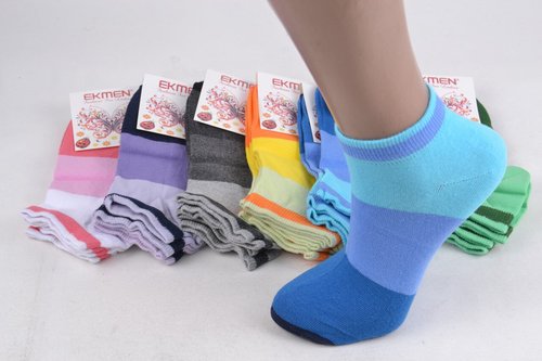 Жіночі шкарпетки "Ekmen" COTTON Туреччина (Арт. TU205/2) | 12 пар