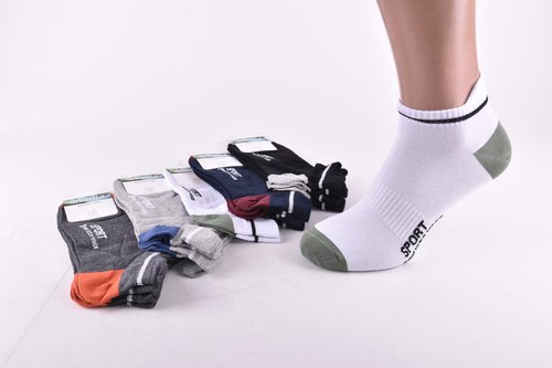 Шкарпетки чоловічі занижені "Фенна" Sport ХЛОПОК (Арт. FEA032-2) | 10 пар