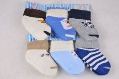 Дитячі шкарпетки на хлопчика Махра "Cotton" (CA8013) | 12 пар