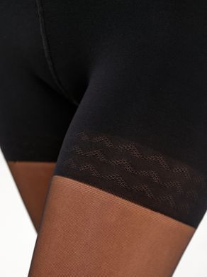 20 ден SLIM чорні капронові колготи з еластичними коригуючими шортами та високою посадкою 2-S 4820040121017 виробник одягу Опт коло