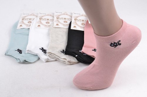Женские носки заниженные "Cotton" (Арт. ND1038-3) | 30 пар