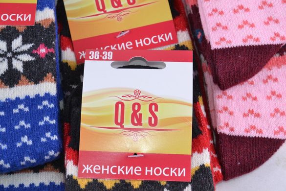 Шкарпетки жіночі з візерунком (Арт.BSY002) 10пар