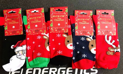 Шкарпетки чоловічі Merry Christmas "AURA" Cotton (Арт. SF9056/39-42) | 5 пар