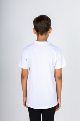3 шт| Хлопчача футболка біла № 34=3-4 роки