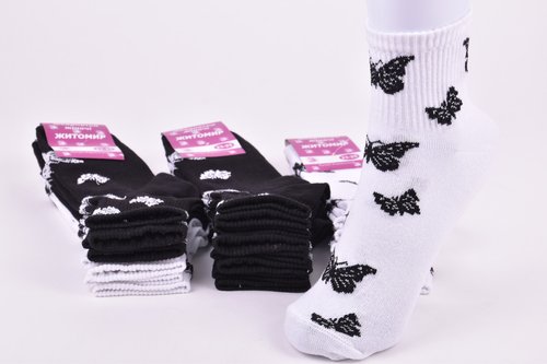 Шкарпетки жіночі "Житомир" ХЛОПОК (Арт. OK232) | 12 пар