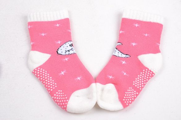 Дитячі шкарпетки-малютка на дівчинку МАХРА (FE5505-1/16-24) | 12 пар